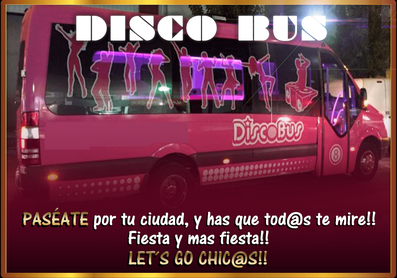 Disco Buss | despedida de soltera y soltero en El Puerto y Conil