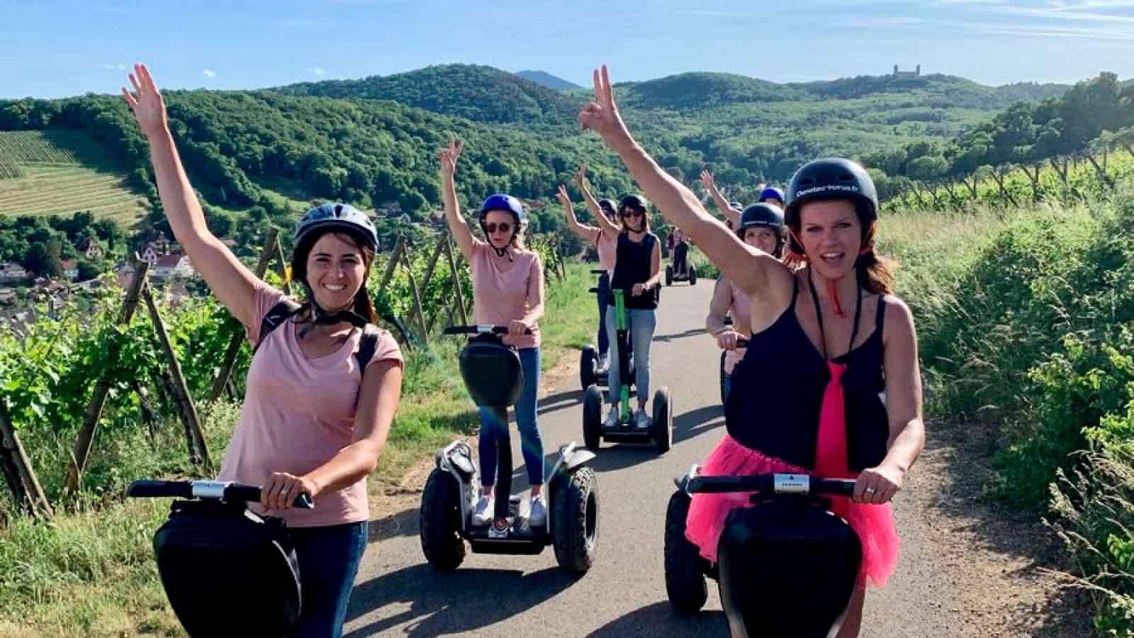 Despedida de soltera en Segway